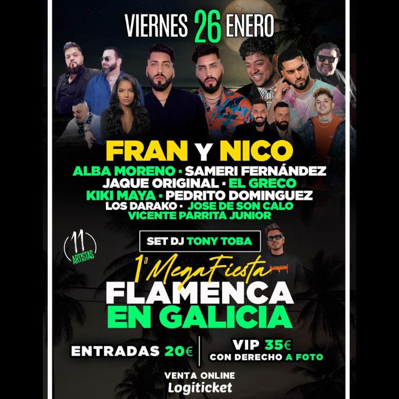 Megafiesta flamenca en A Coruña