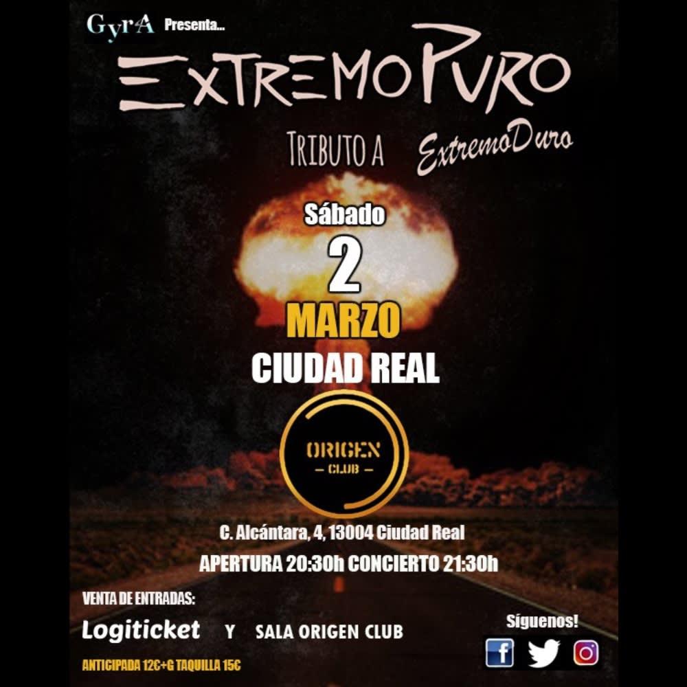 ExtremoPuro tributo a ExtremoDuro en Ciudad Real