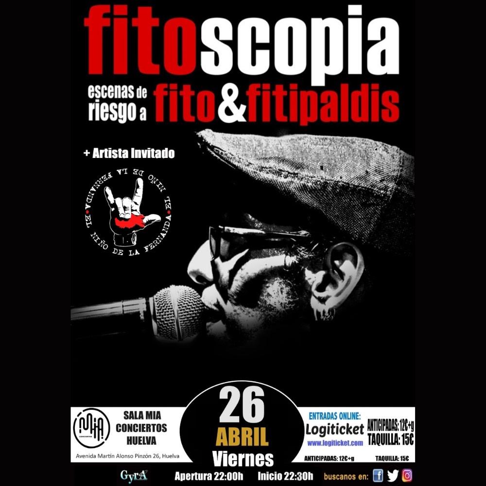 Fitoscopia tributo a FITO & FITIPALDIS en Huelva